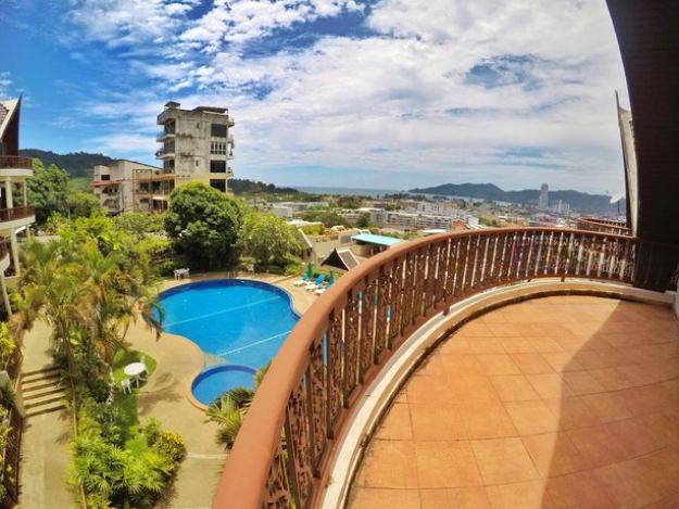 Beautiful sea view penthouse villa Patong Beach