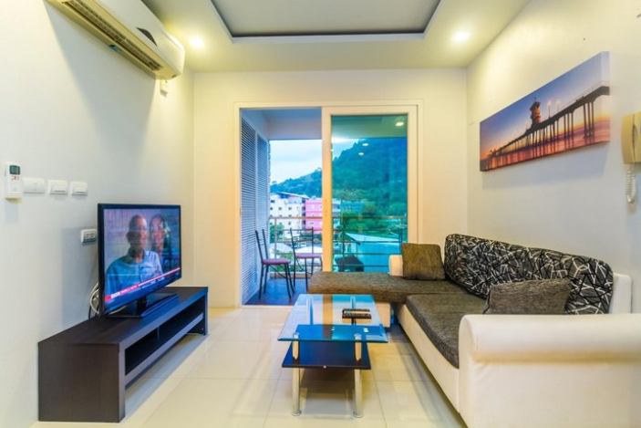 HLC501 - Convenient Patong apartment for 4 Gym and pool Walk to market and beach - 24149915