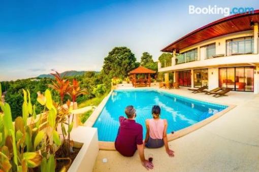 Huge Seaview Pool - Mountain House 4 bedrooms Koh Lanta