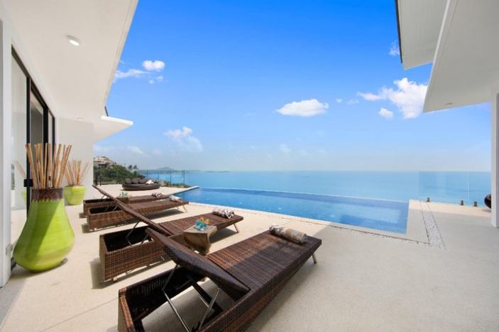 Luxurious Villa Amazing Sea View Of Chaweng Beach