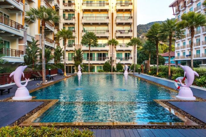 PV60 - 1 bedroom apartment in the best Patong location with pool & gym - 68358740