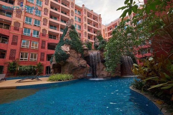 Pool Access Seven Seas Condo Pattaya 1bedroom 108