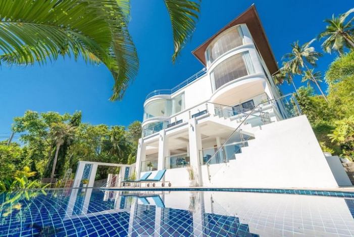 Villa White Stone with sea view & private pool