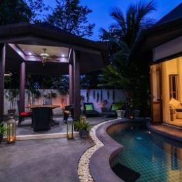 Tropical Balinese style 3 bedroom villa with pool