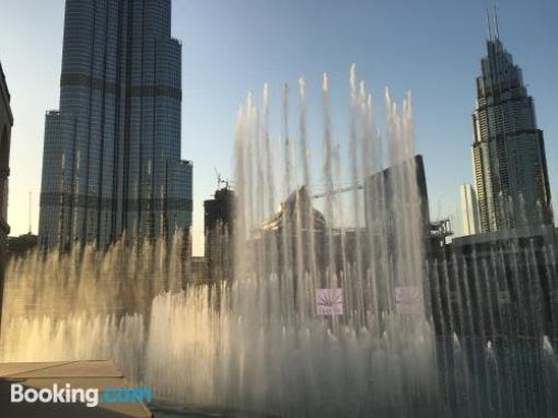 Downtown Souk Al Bahar Apartment with Full Fountain and Burj Khalifa Views