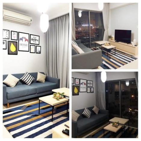 Cozy 2-bedroom apartment in Masteri Thao Dien with Landmark 81 view
