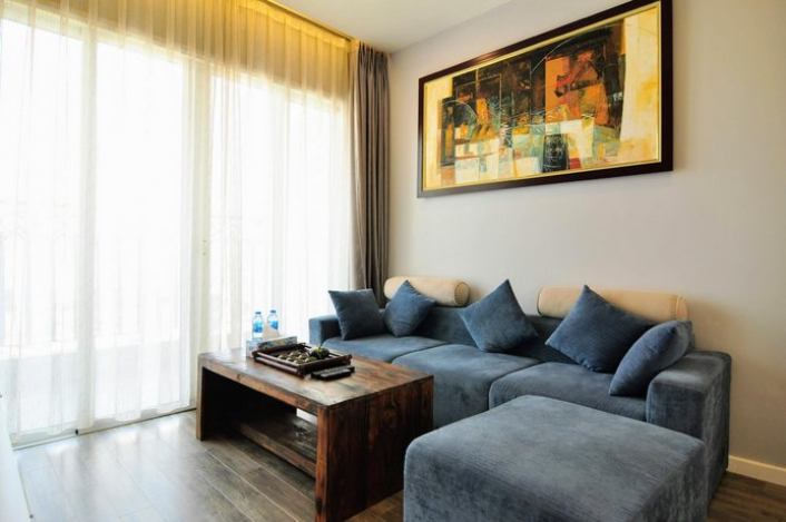 Hoa Binh Green City 610 - Comfy 2 BR Apt with Gorgeous City View from upper level