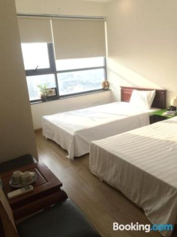 Twin Room with City view ChezMai Homestay